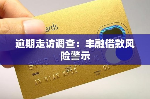逾期走访调查：丰融借款风险警示