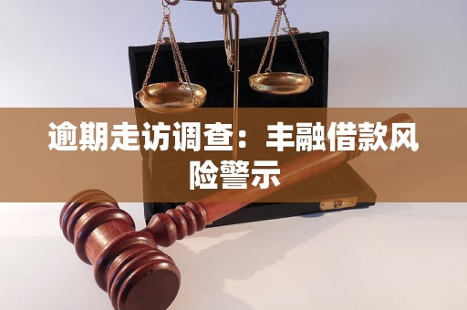 逾期走访调查：丰融借款风险警示
