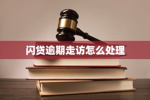 闪贷逾期走访怎么处理