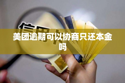 美团逾期可以协商只还本金吗