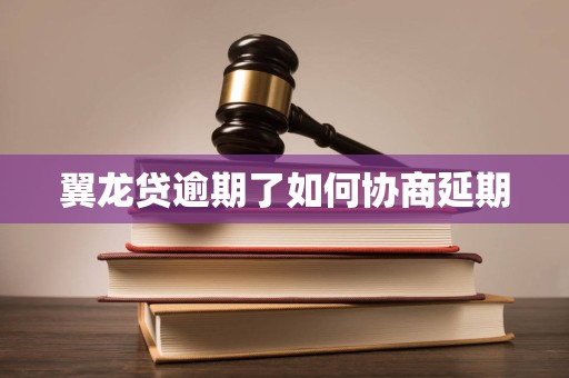 翼龙贷逾期了如何协商延期 翼龙贷逾期了如何协商延期