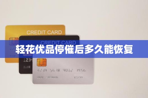 轻花优品停催后多久能恢复