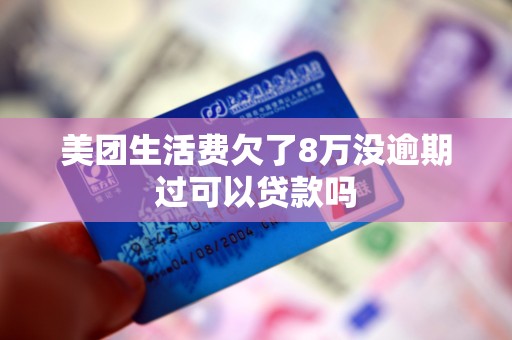 美团生活费欠了8万没逾期过可以贷款吗