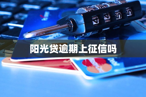 阳光贷逾期上征信吗