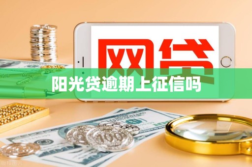 阳光贷逾期上征信吗