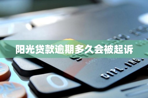 阳光贷款逾期多久会被起诉