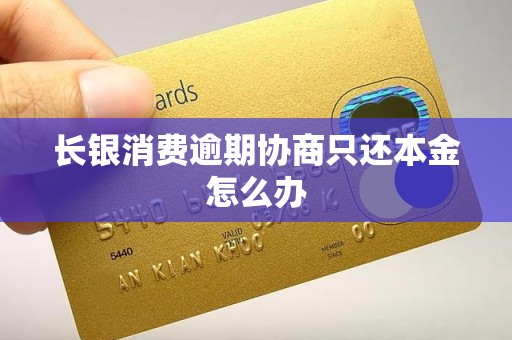 长银消费逾期协商只还本金怎么办