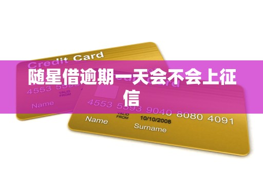 随星借逾期一天会不会上征信