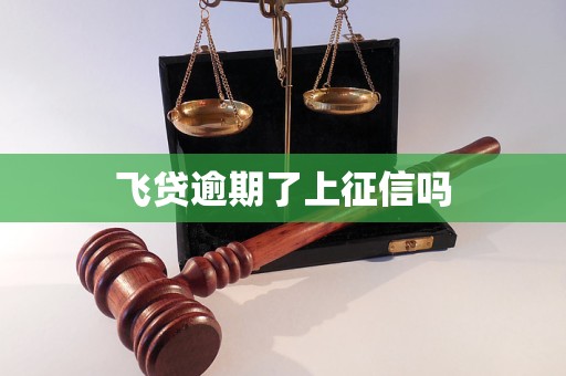 飞贷逾期了上征信吗