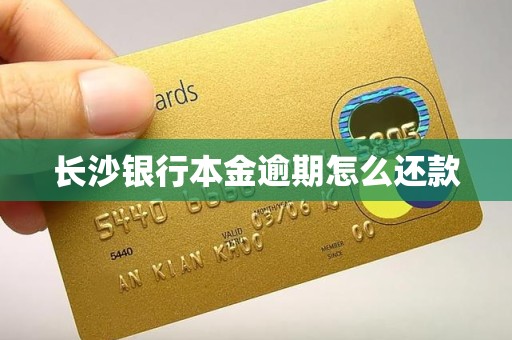 长沙银行本金逾期怎么还款